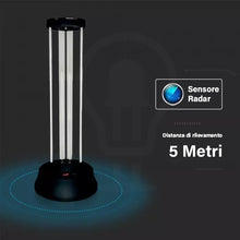 Carica l'immagine nel visualizzatore di Gallery, LAMPADA BATTERICIDA UV AD OZONO con sensore