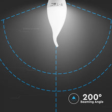 Carica l'immagine nel visualizzatore di Gallery, V-TAC LAMPADINA LED E14 5,5W CANDELA FIAMMA CHIP SAMSUNG