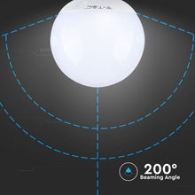 Carica l'immagine nel visualizzatore di Gallery, V-TAC LAMPADINA LED E27 17W GLOBO G120 CHIP SAMSUNG