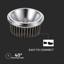 Carica l'immagine nel visualizzatore di Gallery, V-TAC LAMPADINA LED AR111 20W FARETTO DA INCASSO