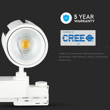 Carica l'immagine nel visualizzatore di Gallery, V-TAC TRACK LIGHT LED COB 35W COLORE BIANCO