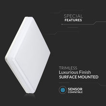 Carica l'immagine nel visualizzatore di Gallery, V-TAC PLAFONIERA LED 25W COLORE BIANCO