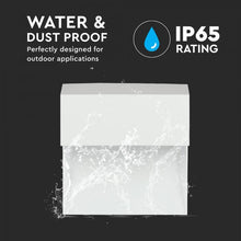 Carica l'immagine nel visualizzatore di Gallery, V-TAC FARETTO SEGNAPASSO LED A MONTAGGIO SUPERFICIALE QUADRATO 3W PER ESTERNO