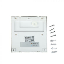 Carica l'immagine nel visualizzatore di Gallery, V-TAC FARETTO SEGNAPASSO LED A MONTAGGIO SUPERFICIALE QUADRATO 3W PER ESTERNO