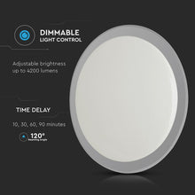 Cargar imagen en el visor de la galería, V-TAC PLAFONIERA LED 60W FORMA CIRCOLARE EFFETTO CIELO STELLATO CON TELECOMANDO