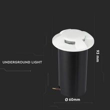 Carica l'immagine nel visualizzatore di Gallery, V-TAC PUNTO LUCE LED 1W SEGNAPASSO DA INTERRAMENTO 4 VIE  IP67