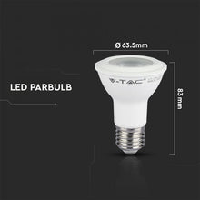 Carica l'immagine nel visualizzatore di Gallery, V-TAC LAMPADINA LED E27 7W BULB PAR LAMP PAR20 CHIP SAMSUNG