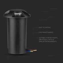 Carica l'immagine nel visualizzatore di Gallery, V-TAC PUNTO LUCE LED 1W SEGNAPASSO DA INTERRAMENTO 4 VIE  IP67