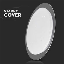 Cargar imagen en el visor de la galería, V-TAC PLAFONIERA LED 40W FORMA CIRCOLARE EFFETTO CIELO STELLATO CON TELECOMANDO