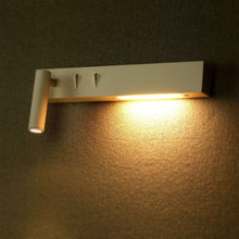 Carica l'immagine nel visualizzatore di Gallery, V-TAC LAMPADA DA MURO WALL LIGHT LED CREE 3W + SMD 6W COLORE BIANCO