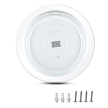 Cargar imagen en el visor de la galería, V-TAC PLAFONIERA LED 40W CHANGING COLOR 3IN1 WI-FI FORMA CIRCOLARE EFFETTO CIELO STELLATO