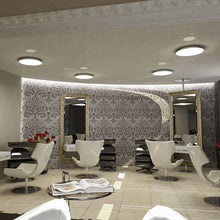 Cargar imagen en el visor de la galería, V-TAC PLAFONIERA LED 60W CHANGING COLOR 3IN1 WI-FI FORMA CIRCOLARE EFFETTO CIELO STELLATO