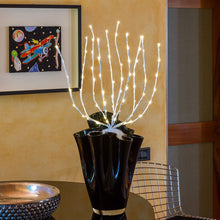 Carica l'immagine nel visualizzatore di Gallery, Ramo bianco, h. 75 cm, led bianco