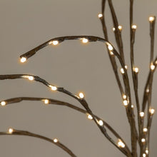 Carica l'immagine nel visualizzatore di Gallery, Ramo marrone, h. 100 cm, led bianco caldo