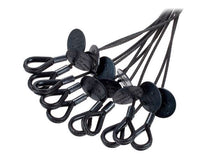 Carica l'immagine nel visualizzatore di Gallery, Ultralite funi di sicurezza Set 3mm/60cm 10pcs. Nero