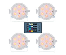 Carica l'immagine nel visualizzatore di Gallery, Cameo Flat PAR TRI 3W White IR kit