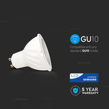 Cargar imagen en el visor de la galería, V-TAC LAMPADINA LED GU10 6W FARETTO SPOTLIGHT CHIP SAMSUNG 10°