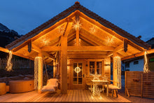 Carica l'immagine nel visualizzatore di Gallery, STELLA color rame, 120 led bianco extra caldo