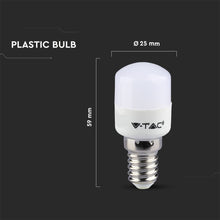 Cargar imagen en el visor de la galería, V-TAC LAMPADINA LED E14 2W TUBOLARE T26 CHIP SAMSUNG