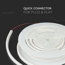 Carica l'immagine nel visualizzatore di Gallery, V-TAC LED NEON STRIPLIGHT 24V IMPERMEABILE BIANCA