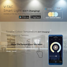 Cargar imagen en el visor de la galería, V-TAC LAMPADINA LED WI-FI GU10 4,5W FARETTO SPOTLIGHT 110° CHANGING COLOR 3IN1 DIMMERABILE