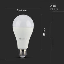 Carica l'immagine nel visualizzatore di Gallery, V-TAC SMART LAMPADINA LED WI-FI E27 15W BULB A65 RGB+W 4IN1 DIMMERABILE