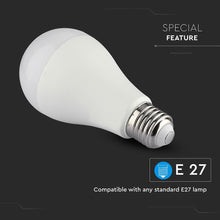Carica l'immagine nel visualizzatore di Gallery, V-TAC SMART LAMPADINA LED WI-FI E27 15W BULB A65 RGB+W 4IN1 DIMMERABILE