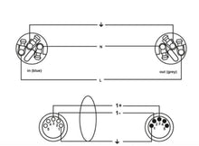 Carica l'immagine nel visualizzatore di Gallery, Cordial CPH DMX 1-5 PWR 1-25 TR 1 10 mt
