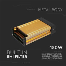 Carica l'immagine nel visualizzatore di Gallery, V-TAC ALIMENTATORE 150W 12V RAINPROOF IP45 A 1 USCITA CON MORSETTI A VITE