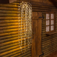 Cargar imagen en el visor de la galería, Ramo di salice luminoso argento, 480 led bianco freddo o caldo