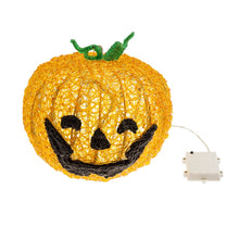 Cargar imagen en el visor de la galería, ZUCCA HALLOWEEN 3D, 32 cm, LED BIANCO CALDO