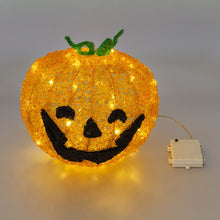 Cargar imagen en el visor de la galería, ZUCCA HALLOWEEN 3D, 32 cm, LED BIANCO CALDO