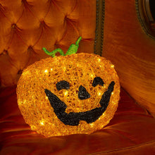 Cargar imagen en el visor de la galería, ZUCCA HALLOWEEN 3D, 32 cm, LED BIANCO CALDO