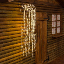 Cargar imagen en el visor de la galería, Ramo di salice luminoso bianco, 480 led bianco caldo