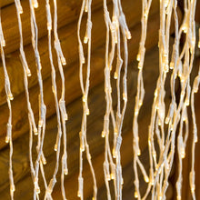 Cargar imagen en el visor de la galería, Ramo di salice luminoso bianco, 480 led bianco caldo