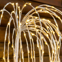Cargar imagen en el visor de la galería, Ramo di salice luminoso bianco, 480 led bianco caldo
