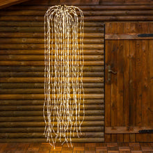 Carica l'immagine nel visualizzatore di Gallery, Ramo di salice luminoso bianco, 736 led bianco caldo