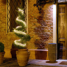 Carica l'immagine nel visualizzatore di Gallery, Cascata di luci 3,2 m, 900 microled bianco caldo