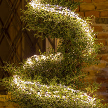 Carica l'immagine nel visualizzatore di Gallery, Cascata di luci 3,2 m, 900 microled bianco freddo