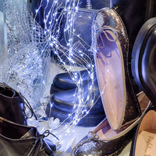 Carica l'immagine nel visualizzatore di Gallery, Cascata di luci 3,2 m, 900 microled bianco freddo