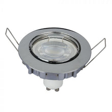 Cargar imagen en el visor de la galería, V-TAC PORTAFARETTO ORIENTABILE DA INCASSO PER LAMPADINE GU10 E GU5.3