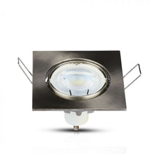 Cargar imagen en el visor de la galería, V-TAC PORTAFARETTO ORIENTABILE DA INCASSO PER LAMPADINE GU10 E GU5.3