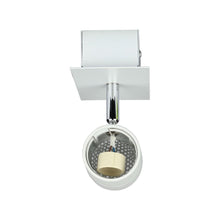 Carica l'immagine nel visualizzatore di Gallery, V-TAC PORTAFARETTO DA INCASSO TRACK LIGHT ORIENTABILE PER LAMPADINE GU10
