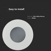 Carica l'immagine nel visualizzatore di Gallery, V-TAC PORTAFARETTO ROTONDO A MONTAGGIO SUPERFICIALE IP54 PER LAMPADINE GU10 E GU5.3