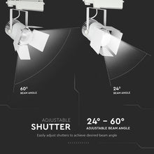 Carica l'immagine nel visualizzatore di Gallery, V-TAC PRO TRACK LIGHT LED COB 33W COLORE BIANCO CHIP SAMSUNG
