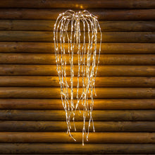 Cargar imagen en el visor de la galería, Ramo di salice luminoso argento, 240 led bianco caldo o freddo