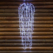 Cargar imagen en el visor de la galería, Ramo di salice luminoso argento, 240 led bianco caldo o freddo