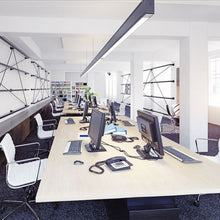 Carica l'immagine nel visualizzatore di Gallery, V-TAC LAMPADA LED A SOSPENSIONE LINEAR LIGHT 60W CHIP SAMSUNG DIMMERABILE