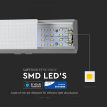 Carica l'immagine nel visualizzatore di Gallery, V-TAC LAMPADA LED A SOSPENSIONE LINEAR LIGHT 40W CHIP SAMSUNG