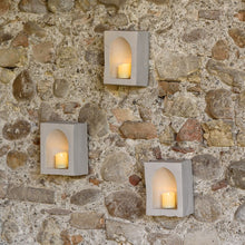 Carica l'immagine nel visualizzatore di Gallery, Set 6 candele avorio, led bianco caldo